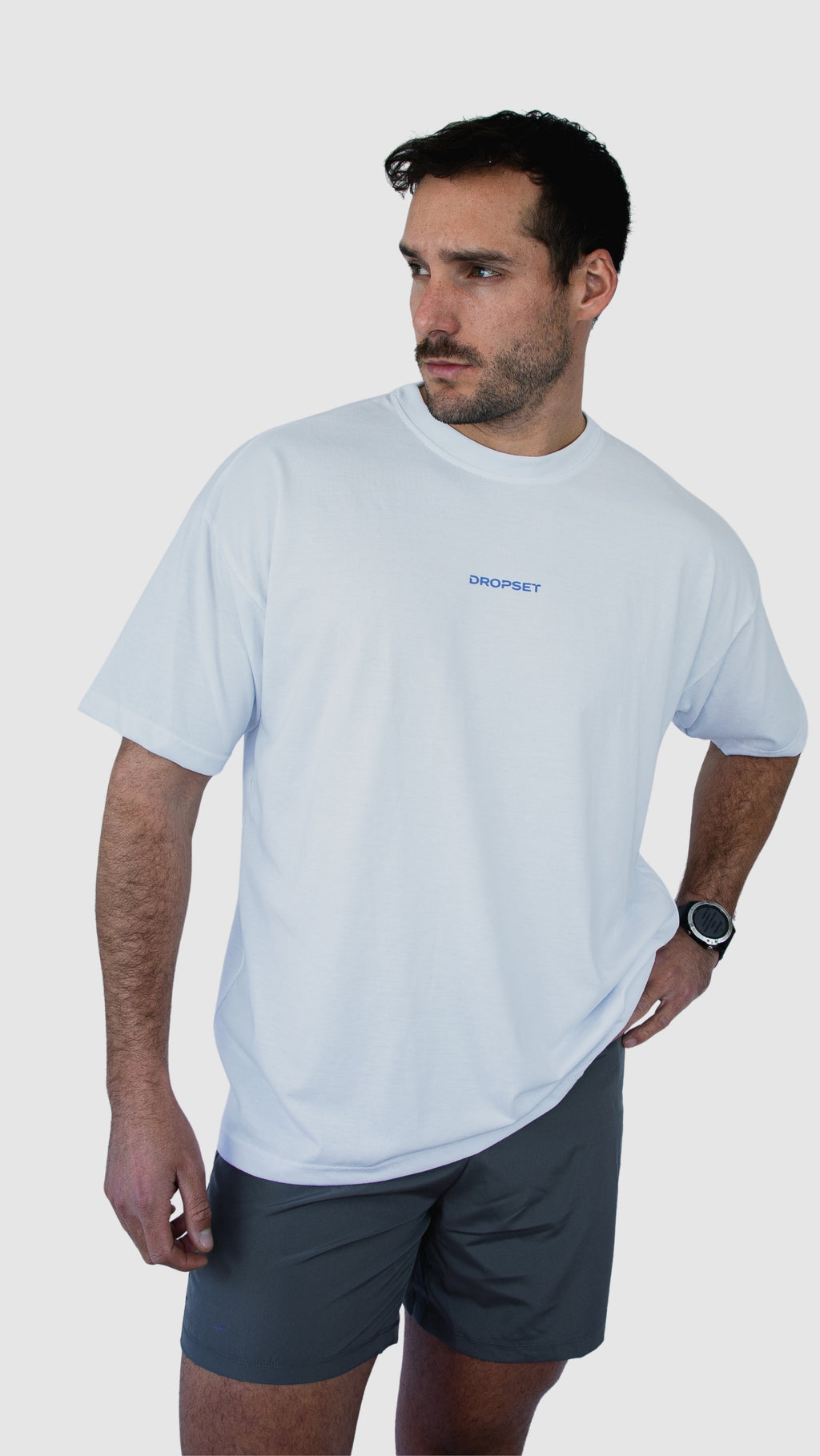 Polera Oversize Blanca – Heavy Weight