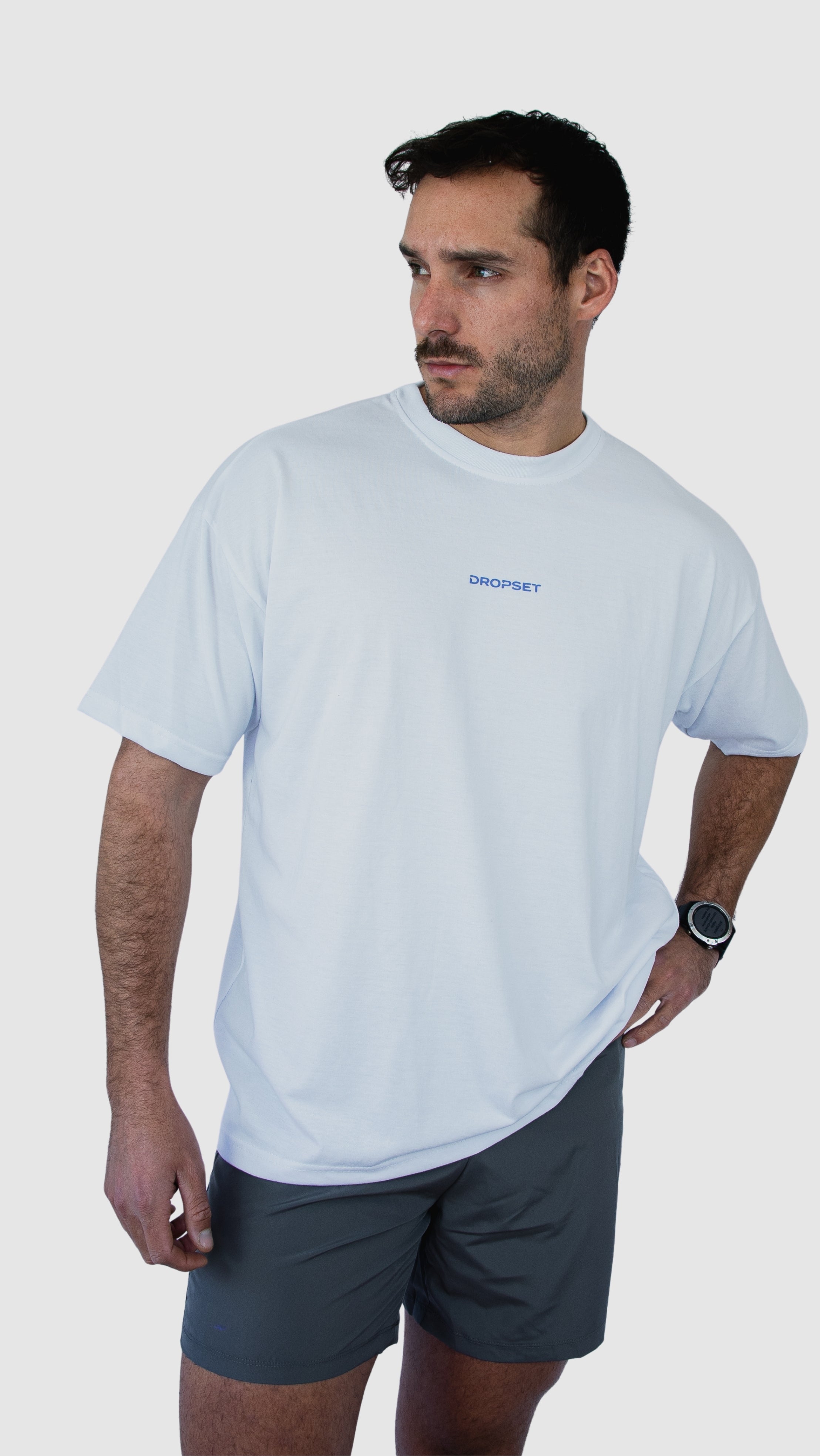 Polera Oversize Blanca – Heavy Weight