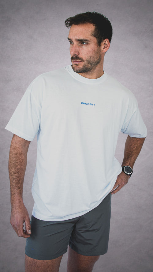 Polera Oversize Blanca – Heavy Weight