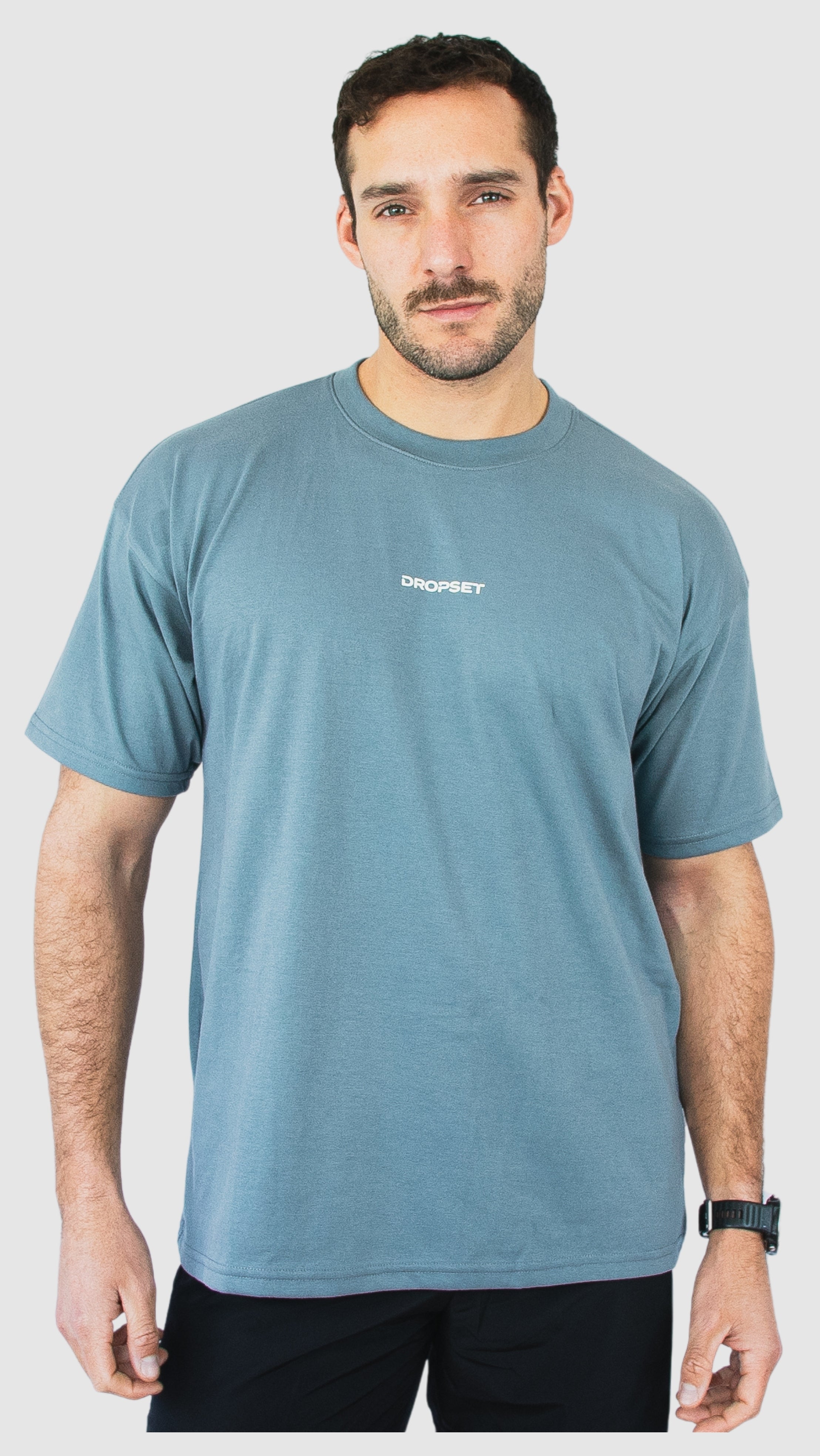 Polera Oversize Grafito – Heavy Weight