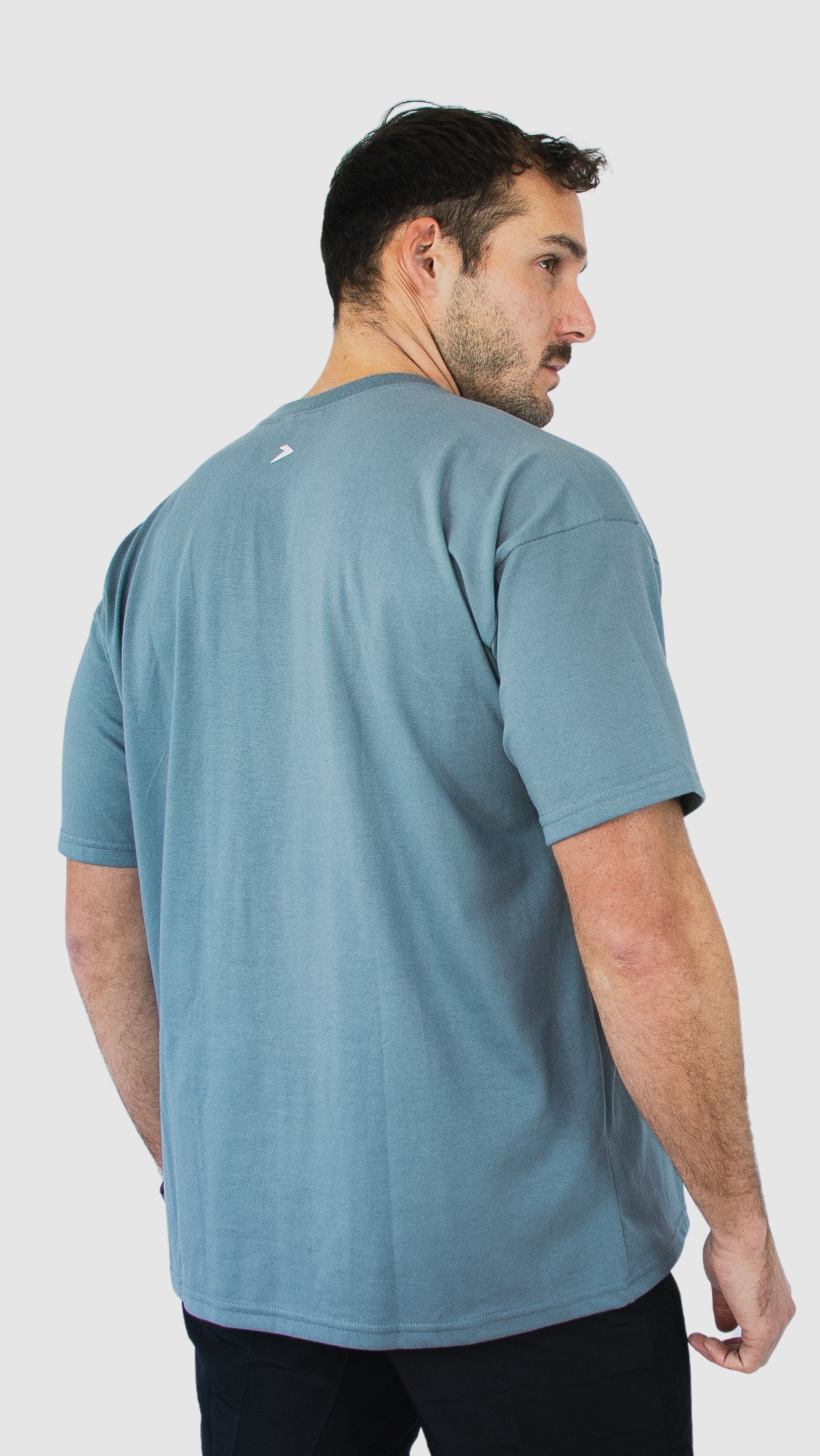 Polera Oversize Grafito – Heavy Weight