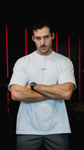 Polera Oversize Blanca – Heavy Weight