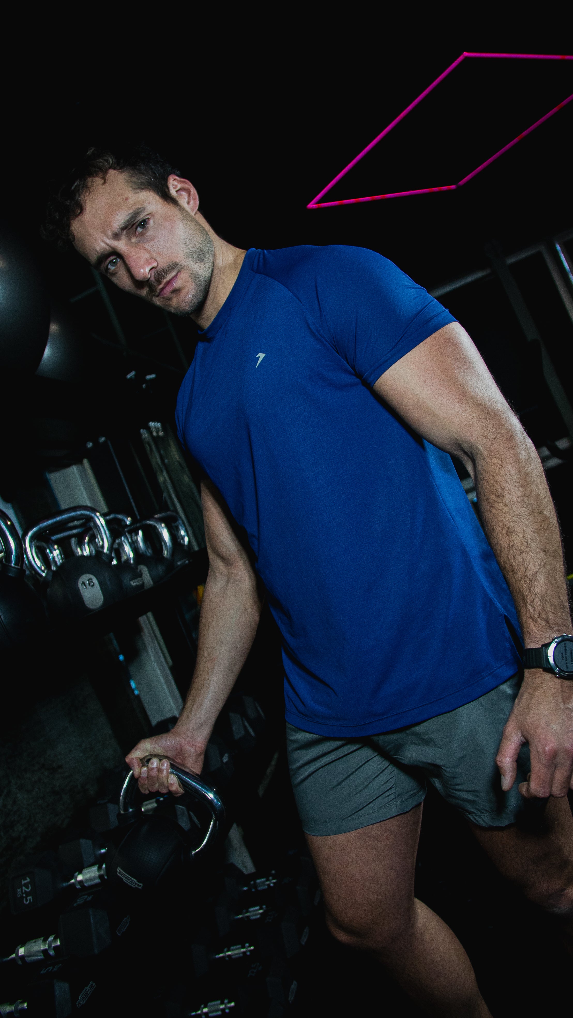 Polera High Performance Azul Marino