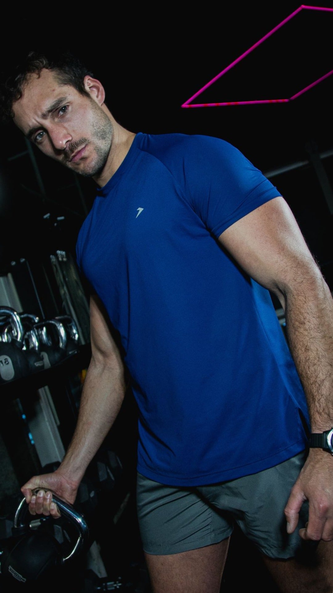 Polera High Performance Azul Marino